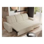 Narożnik MADRITO L - strona prawa - beżowy, boucle