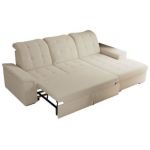 Narożnik MADRITO L - strona prawa - beżowy, boucle