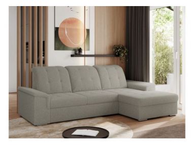 Narożnik MADRITO L - strona prawa - szary, boucle