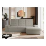 Narożnik MADRITO L - strona prawa - szary, boucle