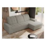 Narożnik MADRITO L - strona prawa - szary, boucle