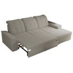 Narożnik MADRITO L - strona prawa - szary, boucle