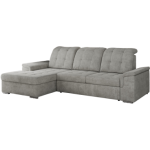 Narożnik MADRITO L - strona lewa - jasnoszary, struktura