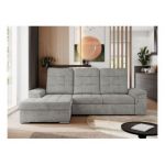 Narożnik MADRITO L - strona lewa - jasnoszary, struktura