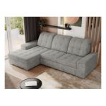 Narożnik MADRITO L - strona lewa - jasnoszary, struktura