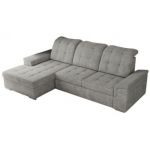 Narożnik MADRITO L - strona lewa - jasnoszary, struktura