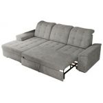 Narożnik MADRITO L - strona lewa - jasnoszary, struktura