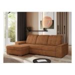 Narożnik MADRITO L - strona lewa - pomarańczowy, struktura