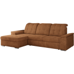 Narożnik MADRITO L - strona lewa - pomarańczowy, struktura