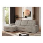 Narożnik MADRITO L - strona lewa - beżowy, struktura