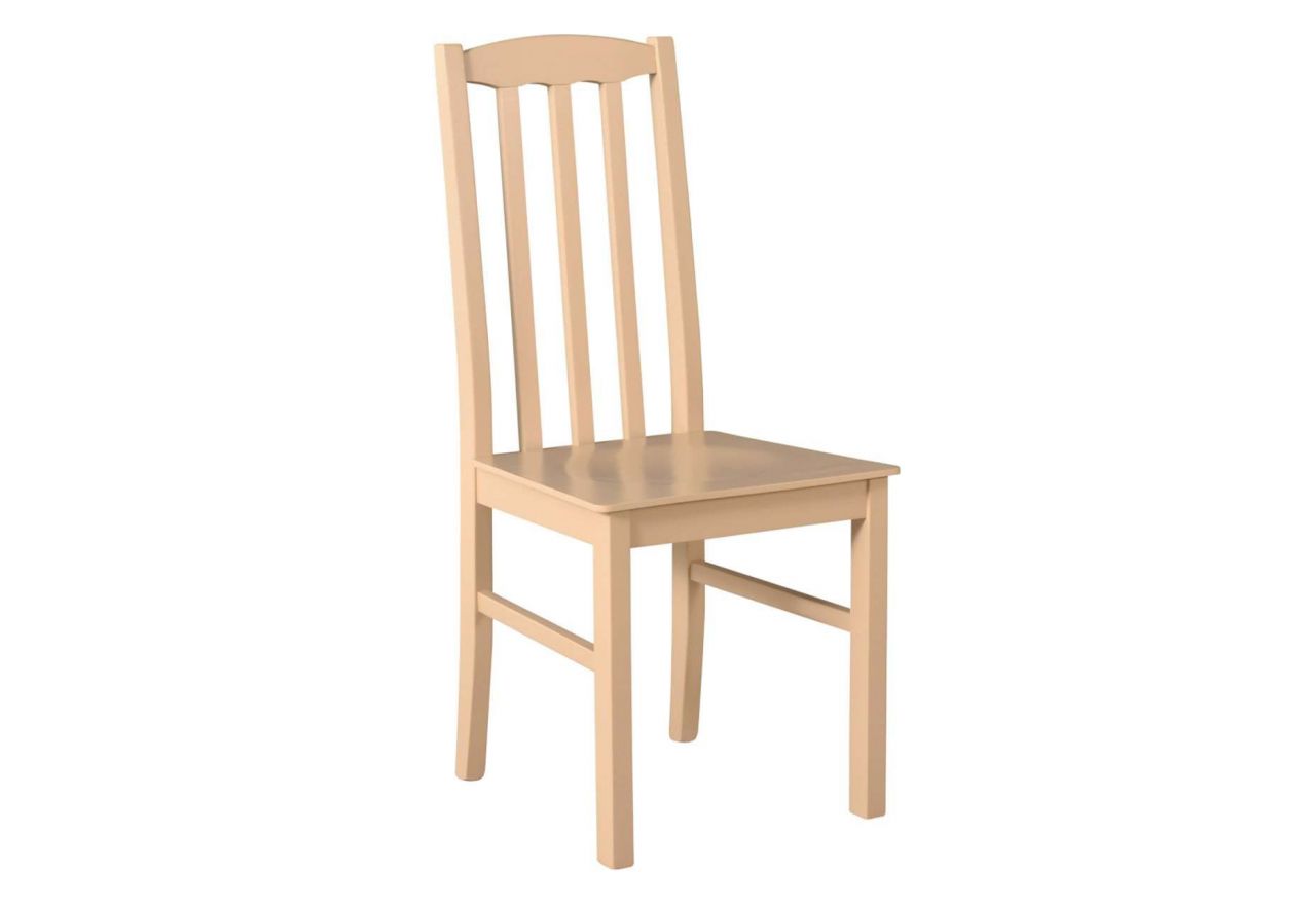 Drewniane, proste krzesło do jadalni, kuchni lub salonu - ANAT 12 D