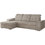 Narożnik MADRITO L - strona lewa - beżowy, struktura