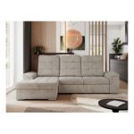 Narożnik MADRITO L - strona lewa - beżowy, struktura