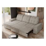 Narożnik MADRITO L - strona lewa - beżowy, struktura