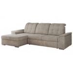 Narożnik MADRITO L - strona lewa - beżowy, struktura