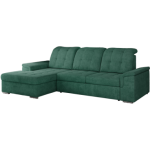 Narożnik MADRITO L - strona lewa - zielony, struktura