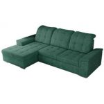 Narożnik MADRITO L - strona lewa - zielony, struktura