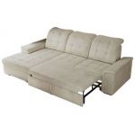 Narożnik MADRITO L - strona lewa - beżowy, welwet