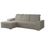 Narożnik MADRITO L - strona lewa - szary, boucle