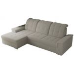 Narożnik MADRITO L - strona lewa - szary, boucle