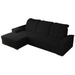 Narożnik MADRITO L - strona lewa - czarny, boucle