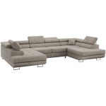 Narożnik GUSTAW U - uniwersalny - beżowy, struktura