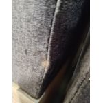 Łóżko kontynentalne AMORE KING 200x200 - Monolith 15 - brązowy - OUTLETU