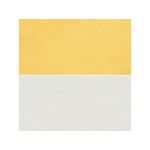 Łóżko młodzieżowe JUNIOR GOLD 3 90x200 - H3 - żółty, biały, welwet, ekoskóra - strona lewa