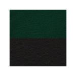 Narożnik FOX L - uniwersalny - ciemnozielony, czarny, welwet, ekoskóra