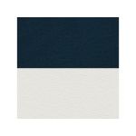 Narożnik FOX L - uniwersalny - ciemnoniebieski, biały, welwet, ekoskóra