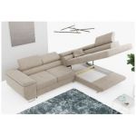 Narożnik GUSTAW L - strona prawa - kremowy, boucle