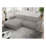 Narożnik PASADENA L - strona lewa - szary, boucle