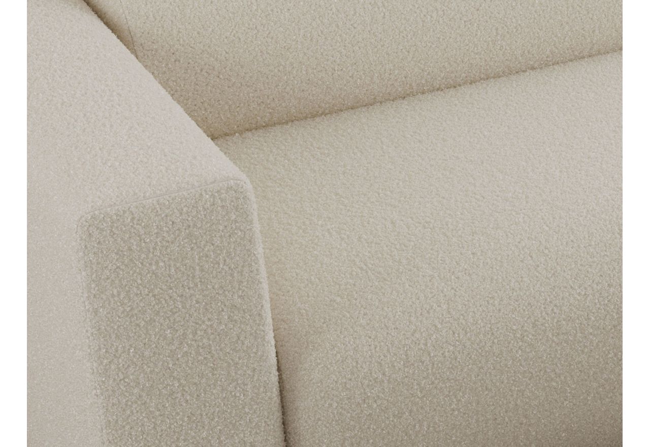 Narożnik PASADENA L - strona lewa - beżowy, boucle