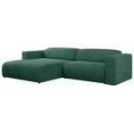 Narożnik PASADENA L - strona lewa - zielony, struktura
