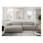 Narożnik PASADENA L - strona lewa - beżowy, struktura