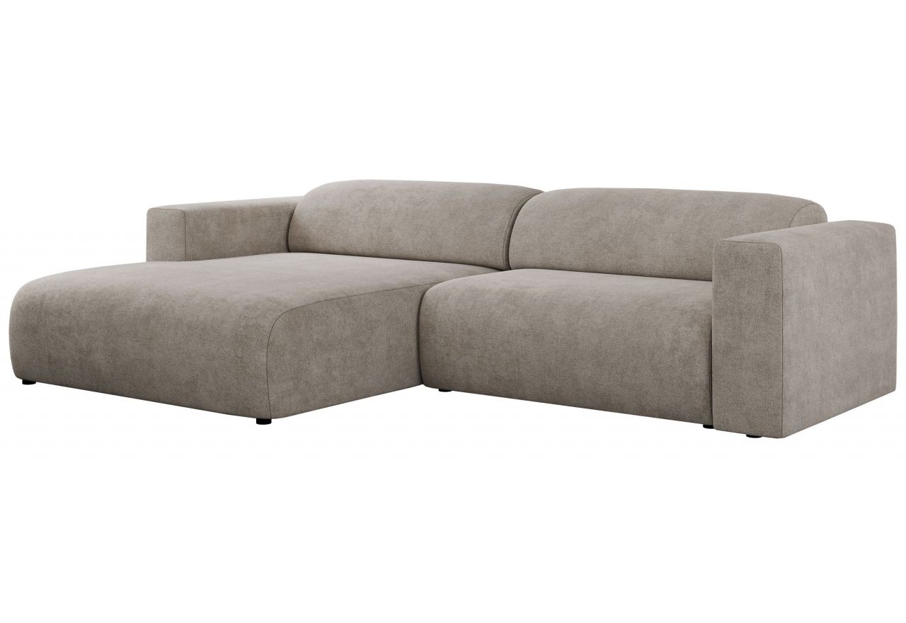 Narożnik PASADENA L - strona lewa - beżowy, struktura