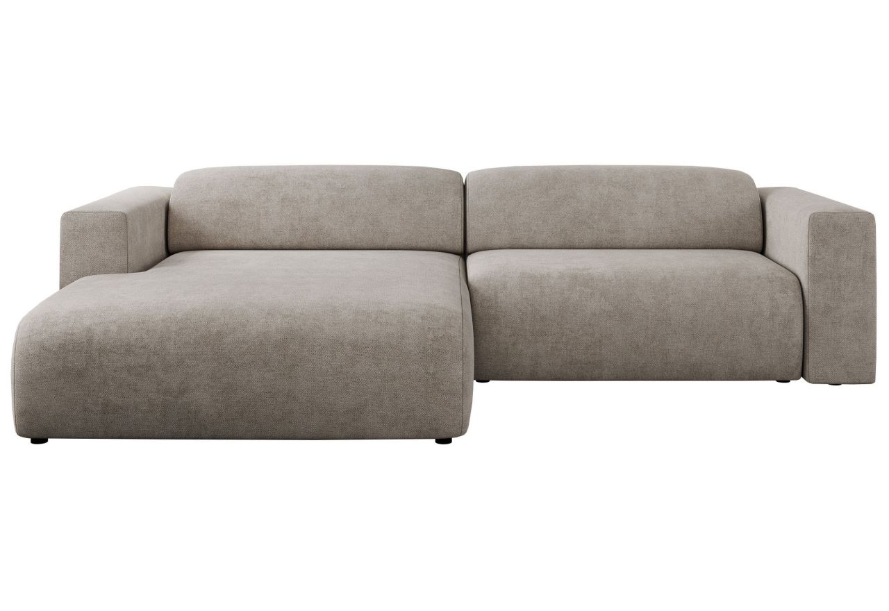 Narożnik PASADENA L - strona lewa - beżowy, struktura