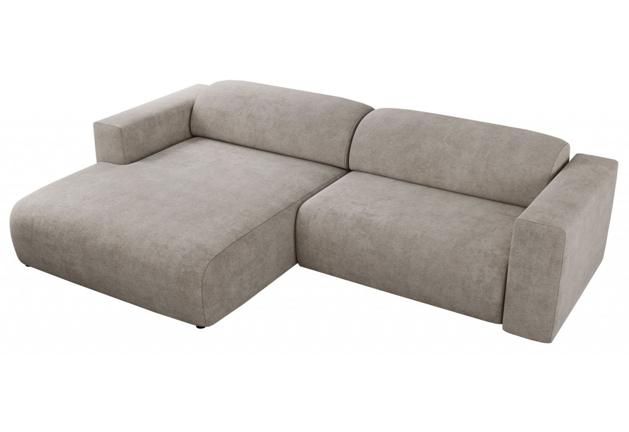 Narożnik PASADENA L - strona lewa - beżowy, struktura