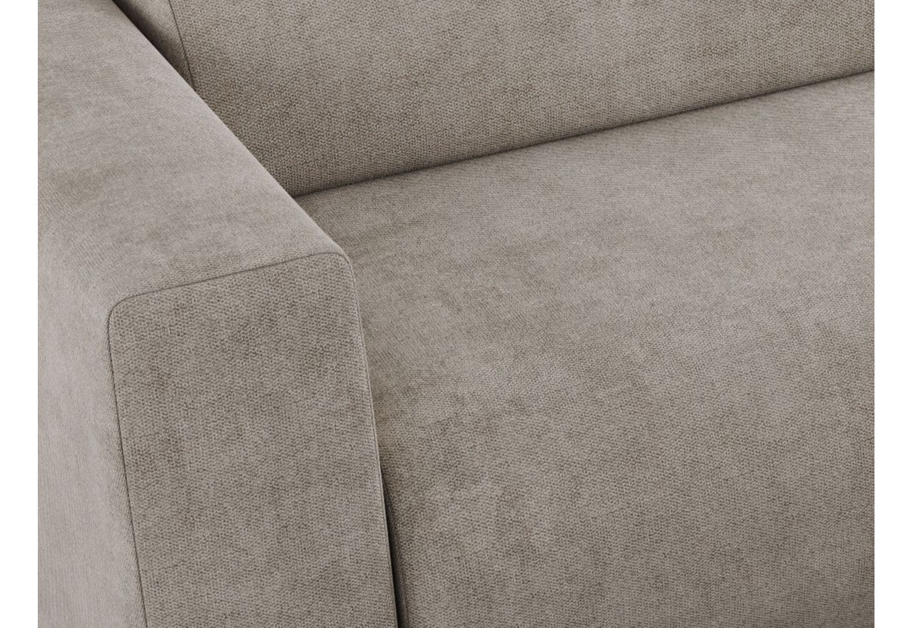 Narożnik PASADENA L - strona lewa - beżowy, struktura