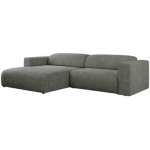 Narożnik PASADENA L - strona lewa - szary, struktura