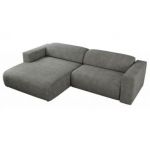 Narożnik PASADENA L - strona lewa - szary, struktura