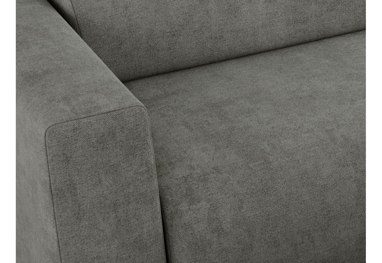 Narożnik PASADENA L - strona lewa - szary, struktura