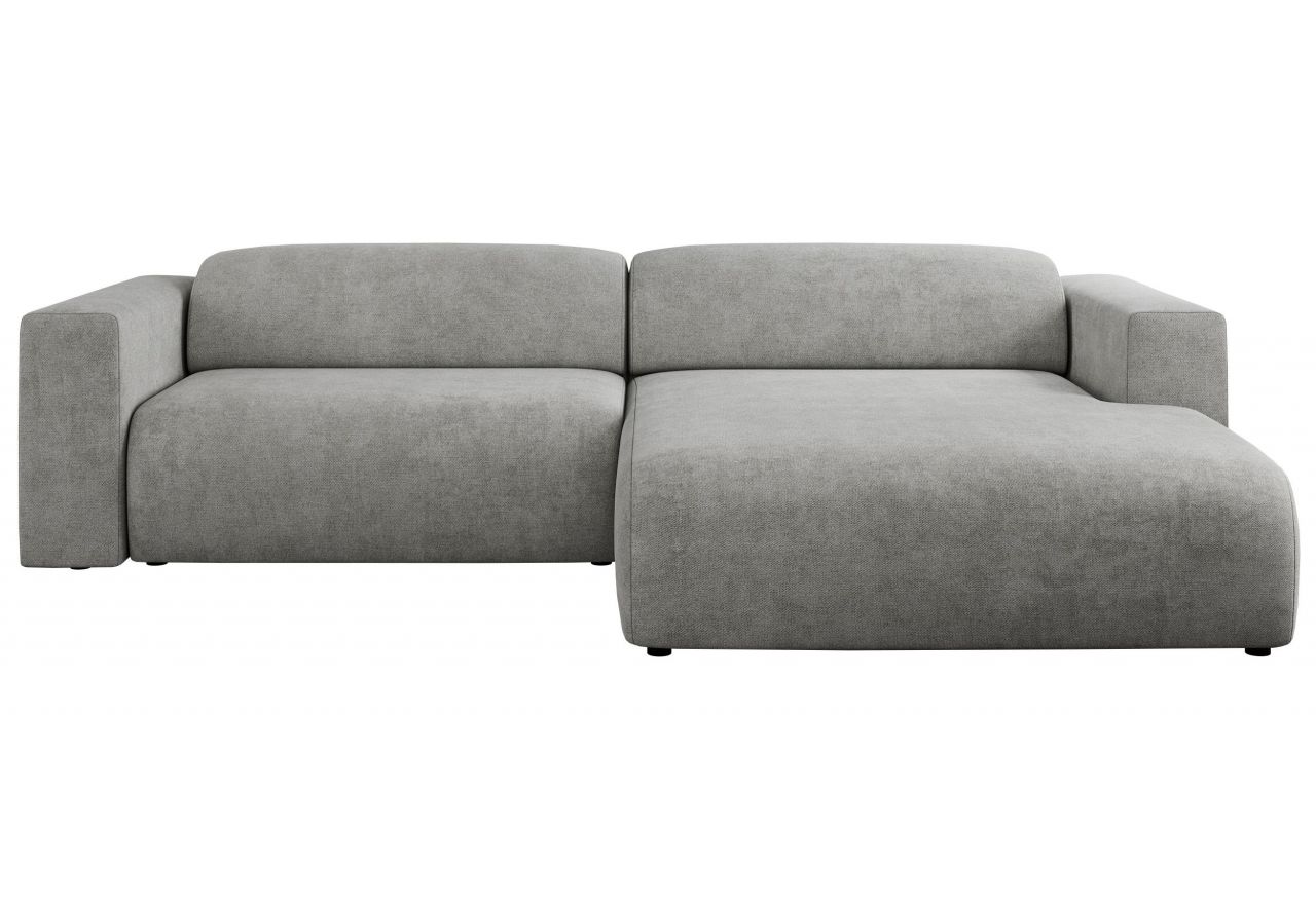 Narożnik PASADENA L - strona lewa - jasnoszary, struktura