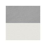 Narożnik FOX U - uniwersalny - jasnoszary, biały, welwet, ekoskóra