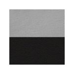 Narożnik FOX U - uniwersalny - jasnoszary, czarny, welwet, ekoskóra