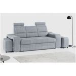 Sofa WESA - jasnoszary, welwet