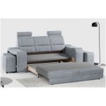 Sofa WESA - jasnoszary, welwet