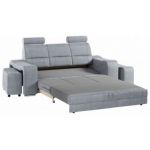 Sofa WESA - jasnoszary, welwet