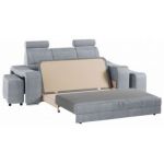 Sofa WESA - jasnoszary, welwet