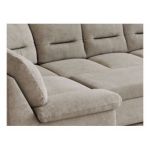 Narożnik COMODO U - uniwersalny - beżowy, struktura